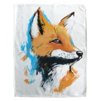 Motiv: Handtuch Fullprint - Fuchs Pop-Art 