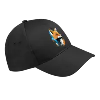 Motiv: 5 Panel Cap Curved Basic - Fuchs Pop-Art 