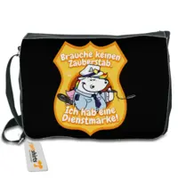 Motiv: Schultertasche - Pummelfee - Beruf - Polizistin 