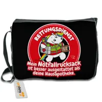 Motiv: Schultertasche - Pummeleinhorn-Beruf-Rettungsdienst 