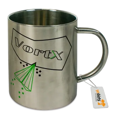Motiv: Tasse Edelstahl - VortX - Crash 