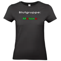 Motiv: T-Shirt Damen Premium FAIR WEAR - Blutgruppe Melone 