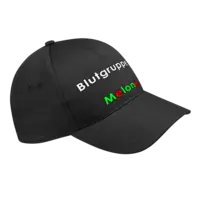 Motiv: 5 Panel Cap Curved Basic - Blutgruppe Melone 