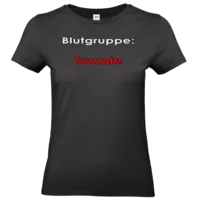 Motiv: T-Shirt Damen Premium FAIR WEAR - Blutgruppe Tomate 