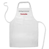 Motiv: Schürze - Blutgruppe Tomate 