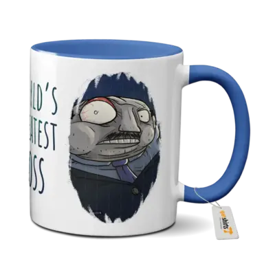 Motiv: Tasse farbig - World's Greatest Boss 