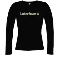 Motiv: Longsleeve Damen Organic - Laberfeuer Logo 