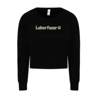 Motiv: Womans Cropped Sweat - Laberfeuer Logo 