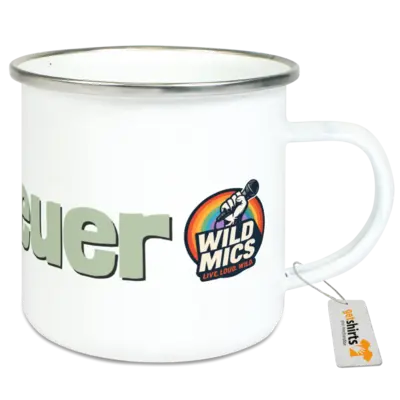 Motiv: Emaille-Tasse - Laberfeuer Logo 