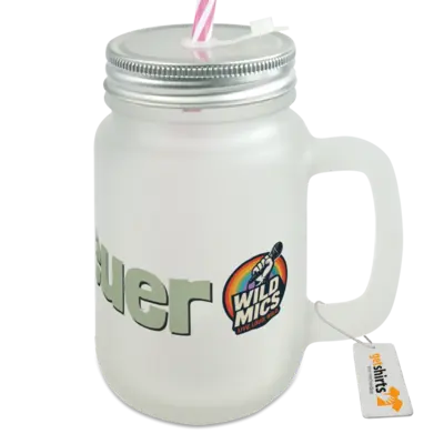 Motiv: Henkelglas Frost - Laberfeuer Logo 