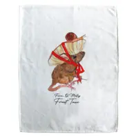 Motiv: Handtuch Fullprint - Amandine Forest Taxi Mouse 