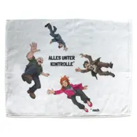 Motiv: Handtuch Fullprint - Feuerflieg Ghostsitter alles unter Kontrolle 