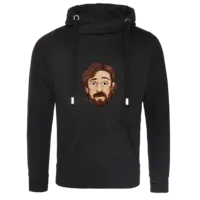 Motiv: Cross Neck Hoodie - Dieter staunt Ghostsitter  