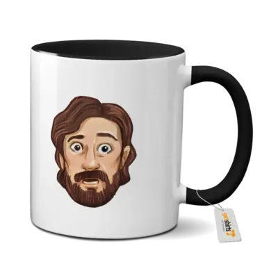 Motiv: Tasse farbig - Dieter staunt Ghostsitter  