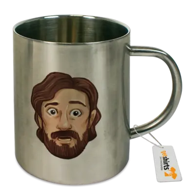 Motiv: Tasse Edelstahl - Dieter staunt Ghostsitter  