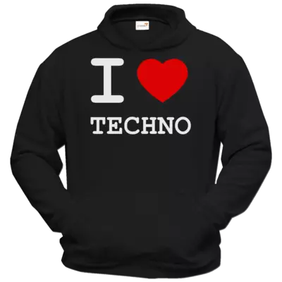 I love techno t 2025 shirt