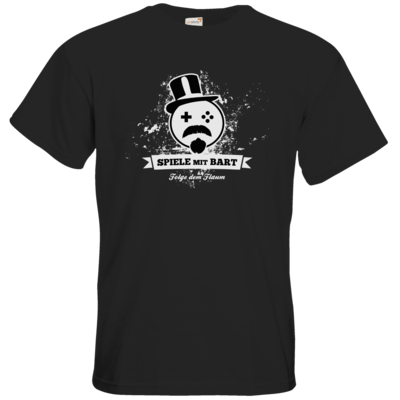 Motiv: T-Shirt Premium FAIR WEAR - Spiele mit Bart - bestimme auf Wunsch Details wie Produkt, Grösse, Farbe und Position selbst ! Motiv: T-Shirt Premium FAIR WEAR - Spiele mit Bart