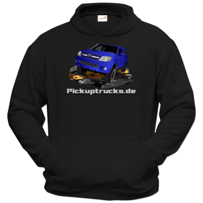 Motiv: Hoodie Classic - Hilux blau - bestimme auf Wunsch Details wie Produkt, Grösse, Farbe und Position selbst ! Motiv: Hoodie Classic - Hilux blau