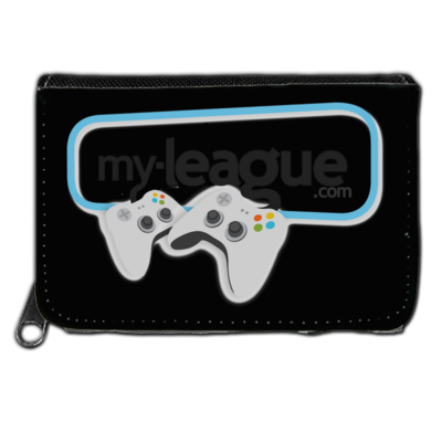 Motiv: Geldboerse - My League Logo - bestimme auf Wunsch Details wie Produkt, Grösse, Farbe und Position selbst ! Motiv: Geldboerse - My League Logo