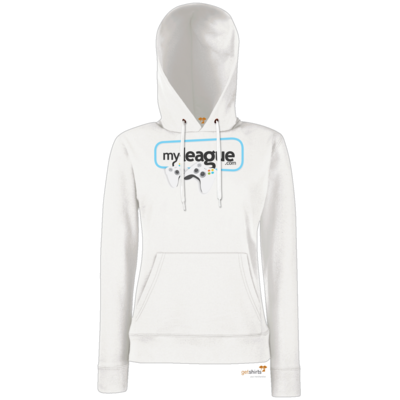 Motiv: Lady Hoodie Classic - My League Logo - bestimme auf Wunsch Details wie Produkt, Grösse, Farbe und Position selbst ! Motiv: Lady Hoodie Classic - My League Logo