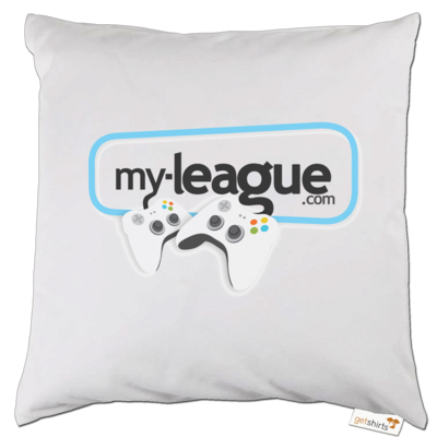 Motiv: Kissen - My League Logo - bestimme auf Wunsch Details wie Produkt, Grösse, Farbe und Position selbst ! Motiv: Kissen - My League Logo