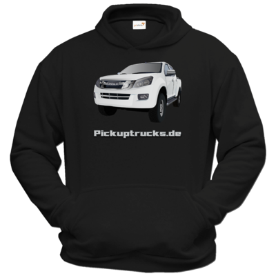 Motiv: Hoodie Classic - isuzu white - bestimme auf Wunsch Details wie Produkt, Grösse, Farbe und Position selbst ! Motiv: Hoodie Classic - isuzu white