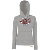 Motiv: Lady Hoodie Classic - Fat Cat 