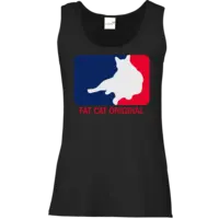 Motiv: Tank Top Damen Classic - Fat Cat Original 