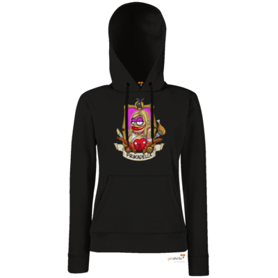 Motiv: Lady Hoodie Classic - Frikadella - bestimme auf Wunsch Details wie Produkt, Grösse, Farbe und Position selbst ! Motiv: Lady Hoodie Classic - Frikadella