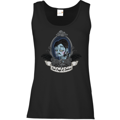 Motiv: Tank Top Damen Classic - Traenenmond - bestimme auf Wunsch Details wie Produkt, Grösse, Farbe und Position selbst ! Motiv: Tank Top Damen Classic - Traenenmond