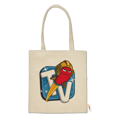 Motiv: Baumwolltasche - Senderlogo - bestimme auf Wunsch Details wie Produkt, Grösse, Farbe und Position selbst ! Motiv: Baumwolltasche - Senderlogo