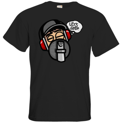 Motiv: T-Shirt Premium FAIR WEAR - Lets sleep - bestimme auf Wunsch Details wie Produkt, Grösse, Farbe und Position selbst ! Motiv: T-Shirt Premium FAIR WEAR - Lets sleep