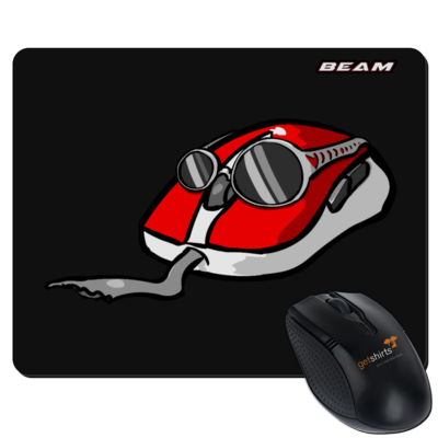 Motiv: Mousepad Textil - Maus - bestimme auf Wunsch Details wie Produkt, Grösse, Farbe und Position selbst ! Motiv: Mousepad Textil - Maus