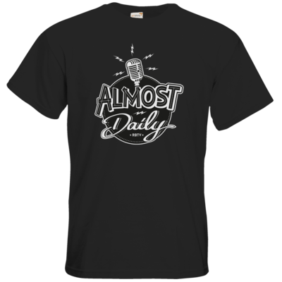 Motiv: T-Shirt Premium FAIR WEAR - Almost Daily - bestimme auf Wunsch Details wie Produkt, Grösse, Farbe und Position selbst ! Motiv: T-Shirt Premium FAIR WEAR - Almost Daily