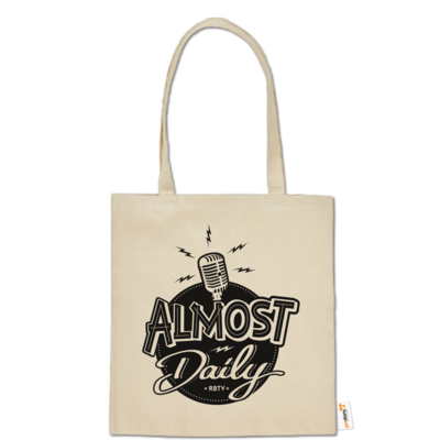 Motiv: Baumwolltasche - Almost Daily - bestimme auf Wunsch Details wie Produkt, Grösse, Farbe und Position selbst ! Motiv: Baumwolltasche - Almost Daily