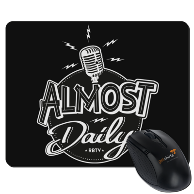 Motiv: Mousepad Textil - Almost Daily - bestimme auf Wunsch Details wie Produkt, Grösse, Farbe und Position selbst ! Motiv: Mousepad Textil - Almost Daily