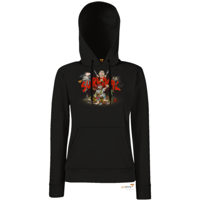 Motiv: Lady Hoodie Classic - Survival - bestimme auf Wunsch Details wie Produkt, Grösse, Farbe und Position selbst ! Motiv: Lady Hoodie Classic - Survival
