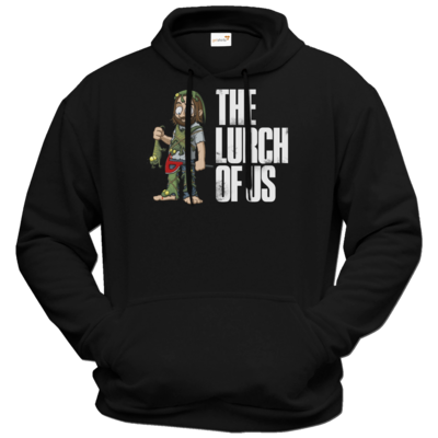 Motiv: Hoodie Premium FAIR WEAR - The Lurch of us - bestimme auf Wunsch Details wie Produkt, Grösse, Farbe und Position selbst ! Motiv: Hoodie Premium FAIR WEAR - The Lurch of us