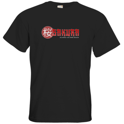 Motiv: T-Shirt Premium FAIR WEAR - Sakura Logo - bestimme auf Wunsch Details wie Produkt, Grösse, Farbe und Position selbst ! Motiv: T-Shirt Premium FAIR WEAR - Sakura Logo