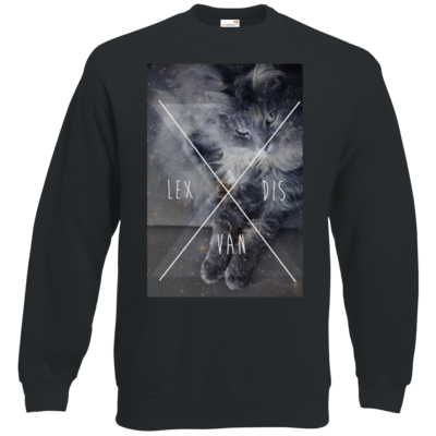 Motiv: Sweatshirt Set In - Cat Content - bestimme auf Wunsch Details wie Produkt, Grösse, Farbe und Position selbst ! Motiv: Sweatshirt Set In - Cat Content