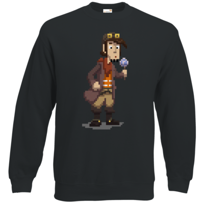 Motiv: Sweatshirt Classic - Deponia - Pixelrufus - bestimme auf Wunsch Details wie Produkt, Grösse, Farbe und Position selbst ! Motiv: Sweatshirt Classic - Deponia - Pixelrufus