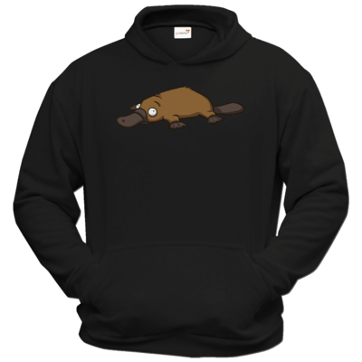 Motiv: Hoodie Classic - Deponia - Erdschnabeltier - bestimme auf Wunsch Details wie Produkt, Grösse, Farbe und Position selbst ! Motiv: Hoodie Classic - Deponia - Erdschnabeltier