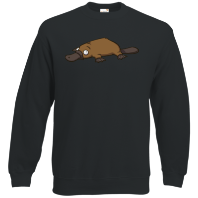 Motiv: Sweatshirt Classic - Deponia - Erdschnabeltier - bestimme auf Wunsch Details wie Produkt, Grösse, Farbe und Position selbst ! Motiv: Sweatshirt Classic - Deponia - Erdschnabeltier