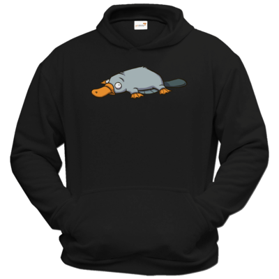 Motiv: Hoodie Classic - Deponia - Luftschnabeltier - bestimme auf Wunsch Details wie Produkt, Grösse, Farbe und Position selbst ! Motiv: Hoodie Classic - Deponia - Luftschnabeltier