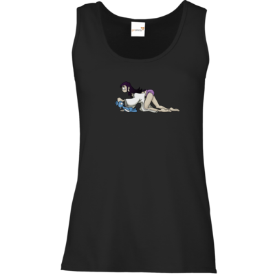 Motiv: Tank Top Damen Classic - Edna bricht aus - Edna kriecht - bestimme auf Wunsch Details wie Produkt, Grösse, Farbe und Position selbst ! Motiv: Tank Top Damen Classic - Edna bricht aus - Edna kriecht