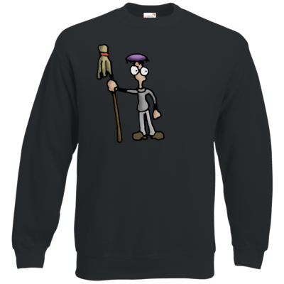 Motiv: Sweatshirt Classic - Edna bricht aus - Droggelbecher - bestimme auf Wunsch Details wie Produkt, Grösse, Farbe und Position selbst ! Motiv: Sweatshirt Classic - Edna bricht aus - Droggelbecher