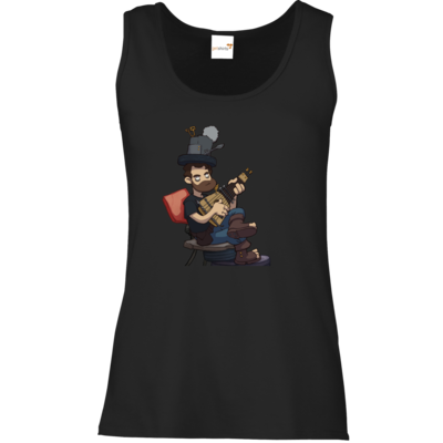 Motiv: Tank Top Damen Classic - Deponia - Poki - bestimme auf Wunsch Details wie Produkt, Grösse, Farbe und Position selbst ! Motiv: Tank Top Damen Classic - Deponia - Poki