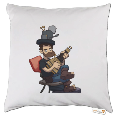 Motiv: Kissen - Deponia - Poki - bestimme auf Wunsch Details wie Produkt, Grösse, Farbe und Position selbst ! Motiv: Kissen - Deponia - Poki