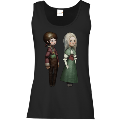 Motiv: Tank Top Damen Classic - The Devils Men - Emily und Adelaide - bestimme auf Wunsch Details wie Produkt, Grösse, Farbe und Position selbst ! Motiv: Tank Top Damen Classic - The Devils Men - Emily und Adelaide