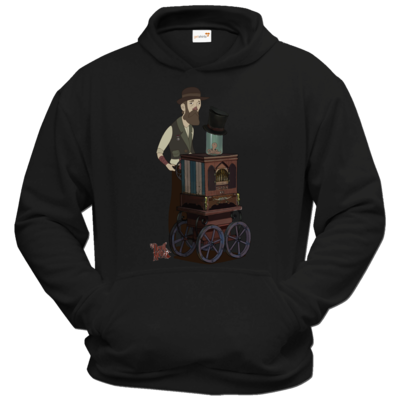 Motiv: Hoodie Classic - The Devils Men - Orgelspieler - bestimme auf Wunsch Details wie Produkt, Grösse, Farbe und Position selbst ! Motiv: Hoodie Classic - The Devils Men - Orgelspieler
